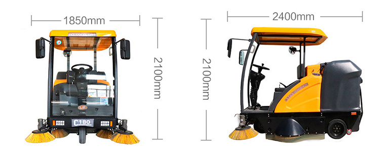 2024 hot sale Road sweeper in china