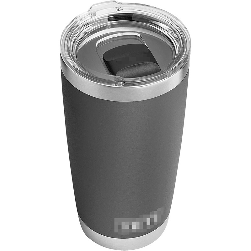 Custom Brand Vacuum Insulated Stainless Steel Yetys Coffee Tumbler Cups Mugs 20oz 30oz with MagSlider Lid