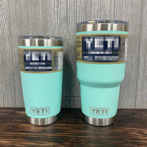 Custom Brand Vacuum Insulated Stainless Steel Yetys Coffee Tumbler Cups Mugs 20oz 30oz with MagSlider Lid