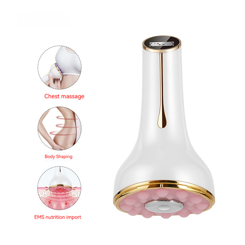 S.W Beauty Intelligent EMS Breast Enhancement Instrument Portable ABS Electric Massager for Home Use