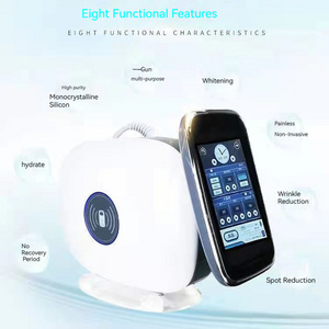 Needle-Free EMS RF Mesotherapy Machine for Facial Beauty Face Lift and Acne Removal Compatible with UK AU US EU Plugs