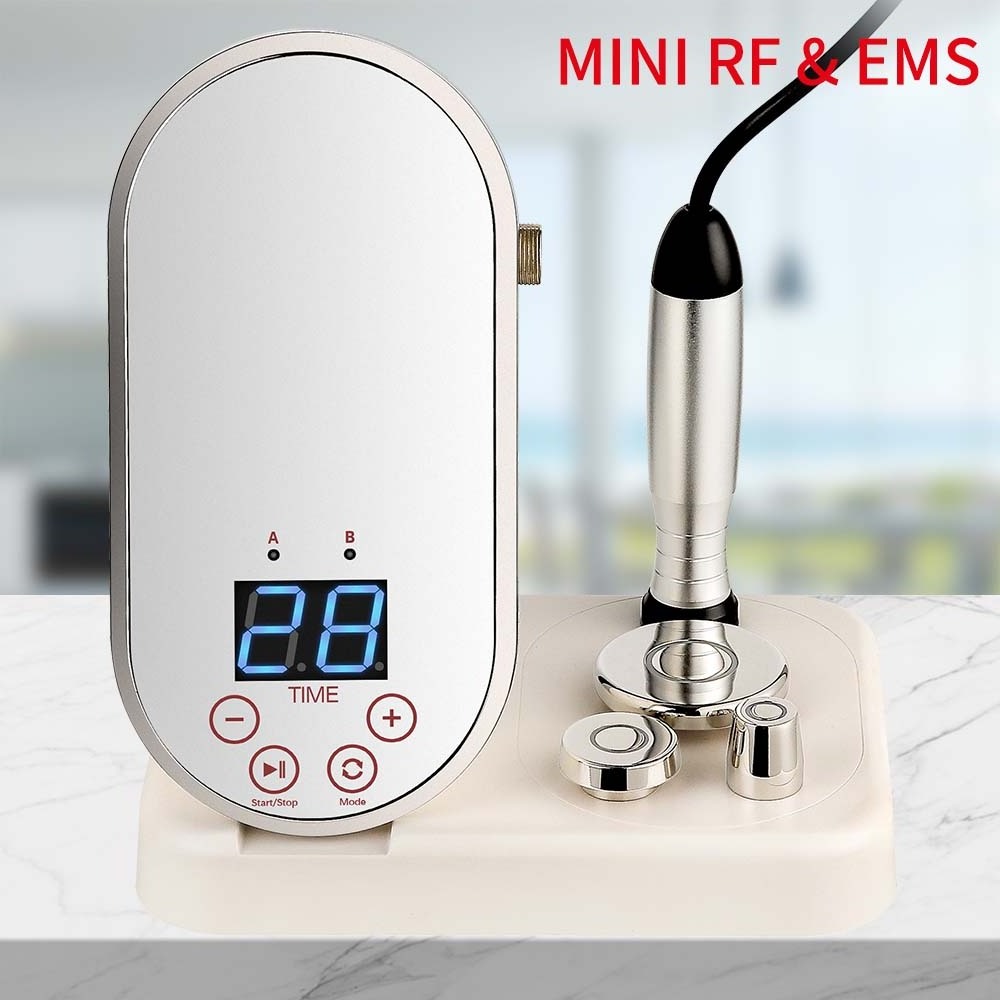 S.W Beauty Portable Microcurrent Device for Home Use RF Skin Tightening Facial Machine ABS Material Targeted Face Rejuvenation