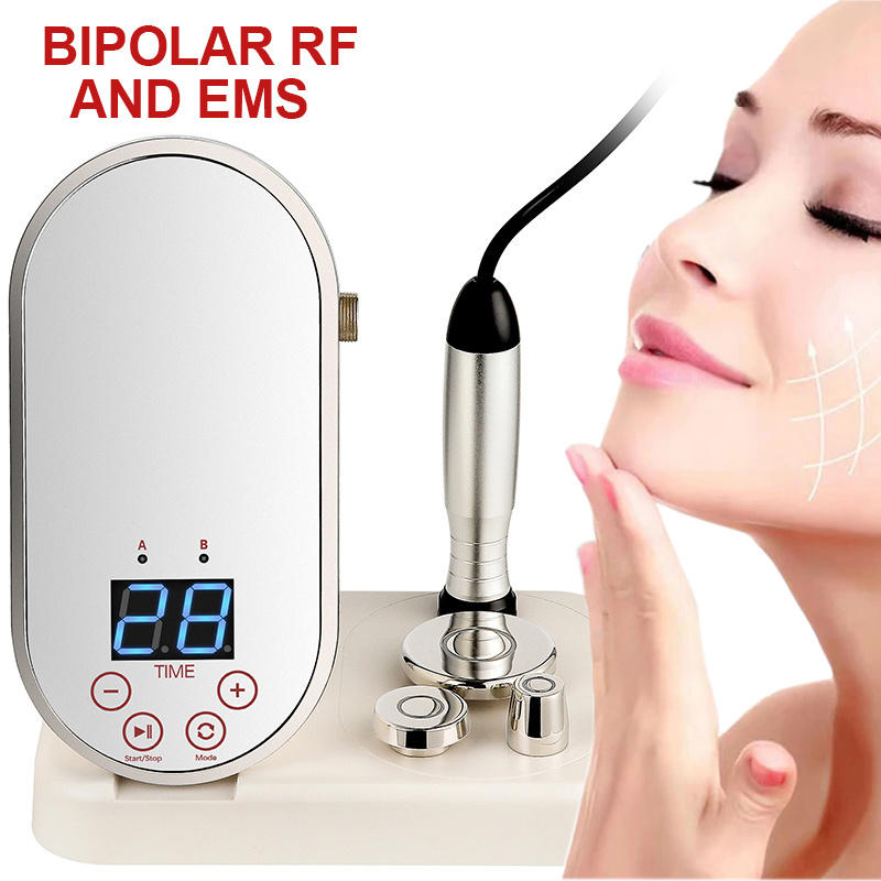 S.W Beauty Portable Microcurrent Device for Home Use RF Skin Tightening Facial Machine ABS Material Targeted Face Rejuvenation