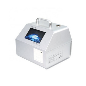 2.83 28.3 50 100 Liter Inflow Air Particle Counter Portable Dust Laser Optical Particle Counter