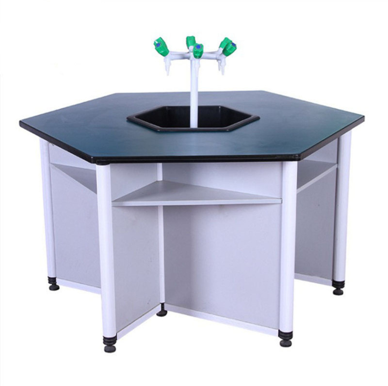 Chemistry Laboratory Work Bench Table Corner Dental Lab Work Bench