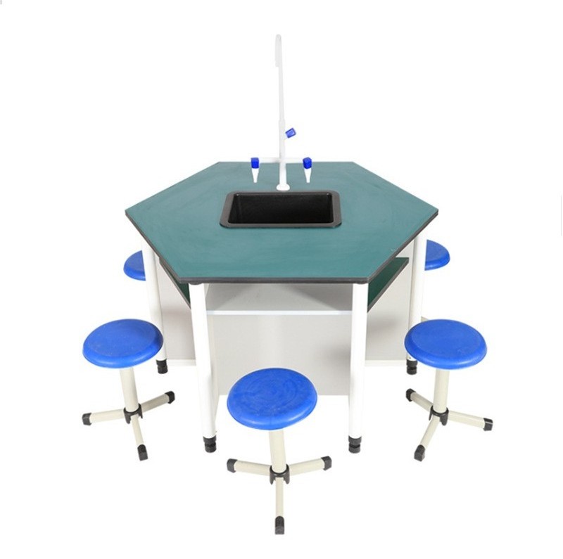 Chemistry Laboratory Work Bench Table Corner Dental Lab Work Bench