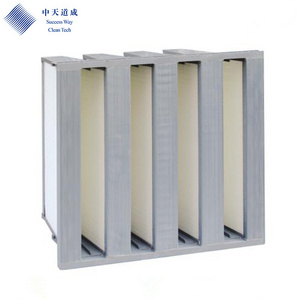 CE Standard High Efficiency / Medium Efficiency V Type Filter