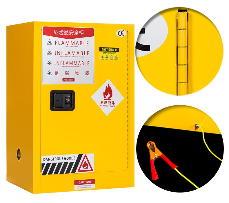 Laboratory Industrial Chemical Explosion Proof Storage Cabinet Store Acid Corrosive Chemical Safety Flammable Cabinet