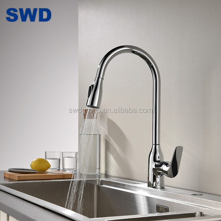 Sanitary Wares Waterfall Chrome Bathroom Hot And Cold Mixer Basin Sink Faucet Water Tap