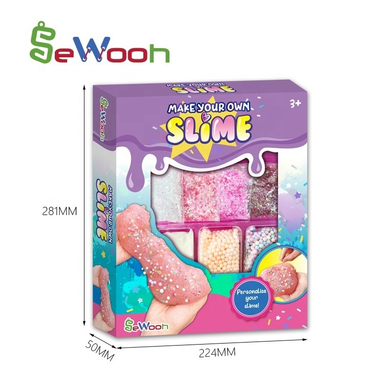 Kids Playdough Slime Accessories Girls DIY Slime Making Kit