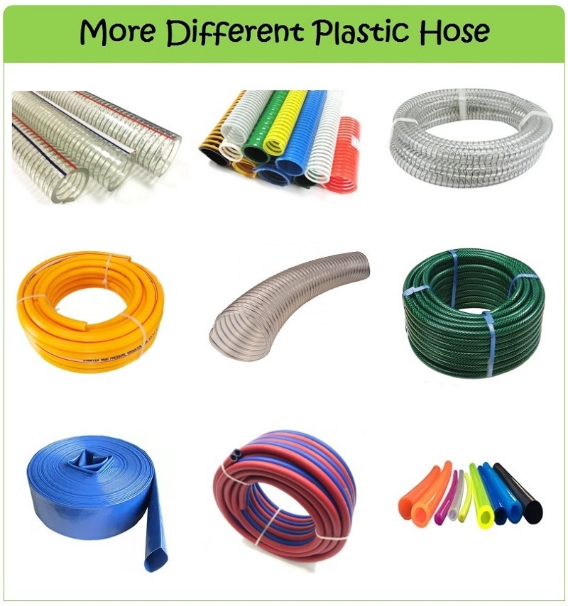 Large Diameter Colorful Agriculture Irrigation PVC Pipe Flexible Lay Flat Water Hose Tubes