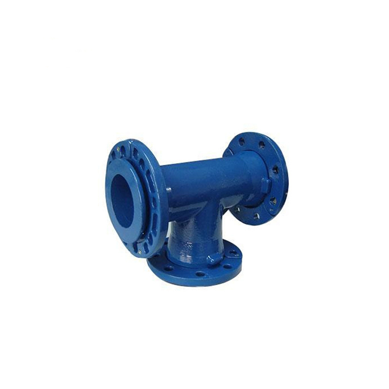 Ductile Iron Pipe Fitting Equal Tee Connect Flange All Flanged Tee