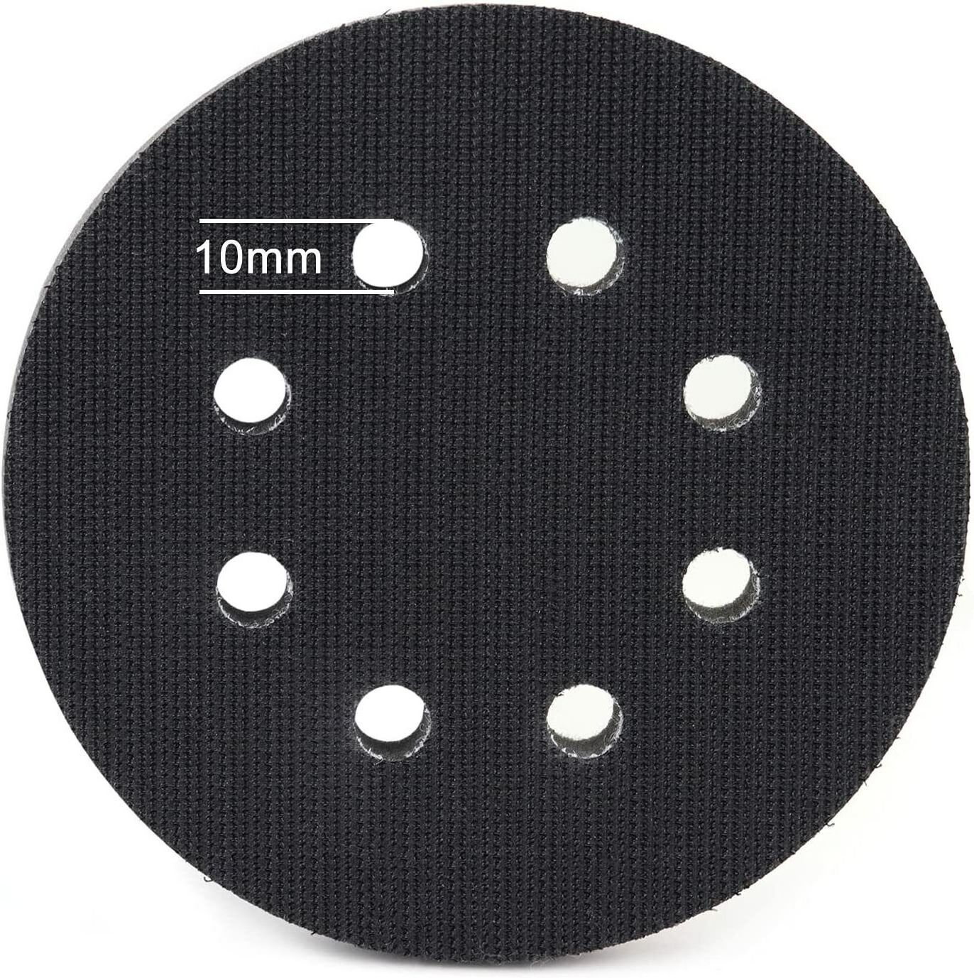 2PCS 5-Inch Hook Loop Soft Foam Interface Sanding Disc Interface Polishing Pads with Backing Pad for Buffer Use