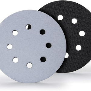 2PCS 5-Inch Hook Loop Soft Foam Interface Sanding Disc Interface Polishing Pads with Backing Pad for Buffer Use