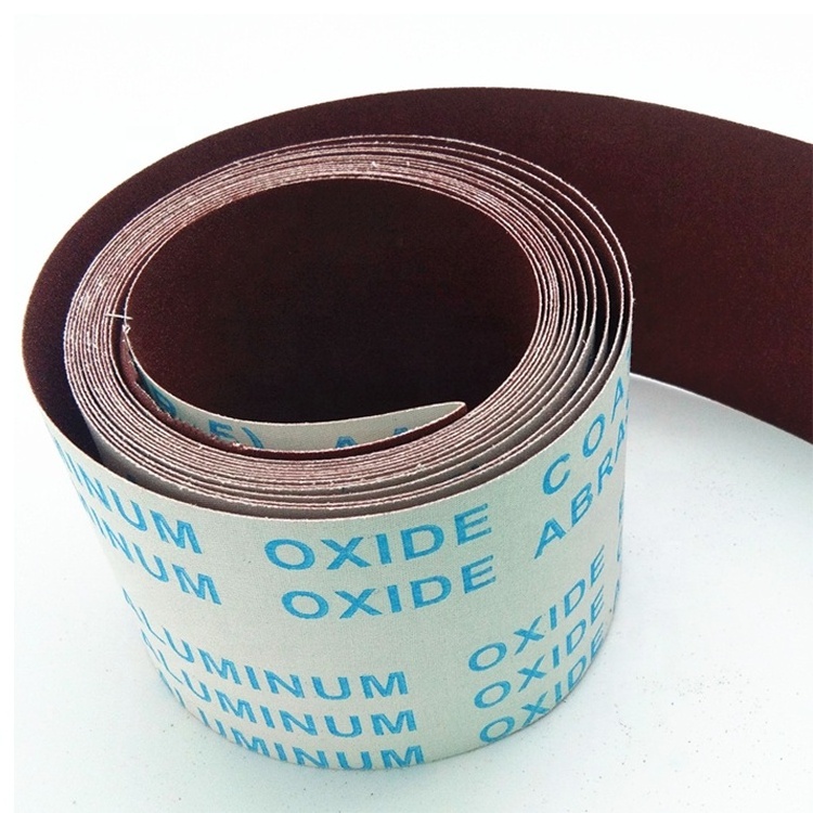 SATC 100mmx50m abrasive emery handmade Aluminum Oxide sanding cloth roll