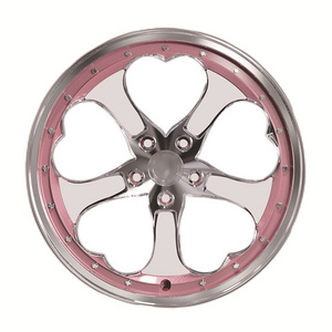 17 18 19 20 21 22 inch alloy chrome rims wheel 5 holes with hearts for sale nissan bmw