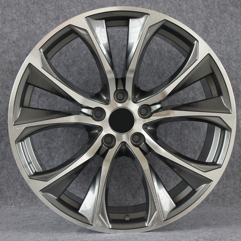 High quality popular design car aluminum alloy rims 5x112 26x16 black alloy deep dish forged wheel for bmw amg dodge charger