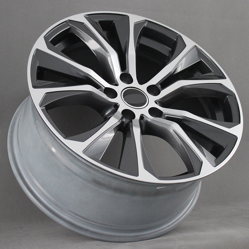 High quality popular design car aluminum alloy rims 5x112 26x16 black alloy deep dish forged wheel for bmw amg dodge charger