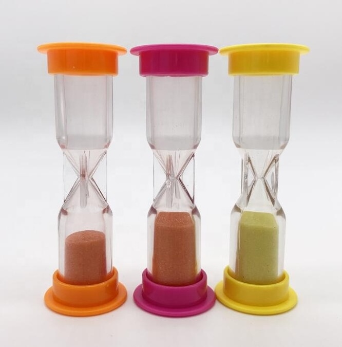 Colorful Hour glass Sand glass 1minute  Sand Clock Timers