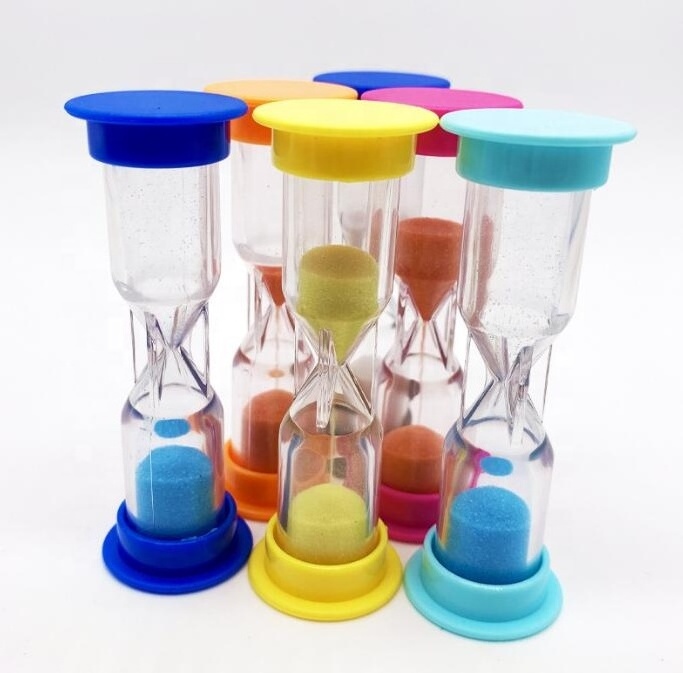 Colorful Hour glass Sand glass 1minute  Sand Clock Timers