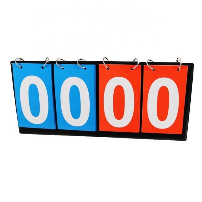 Multi Sports Score Flip Scoreboard  with number cards