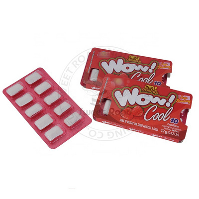 Chicle Strawberry Flavor Xtlitol Chewing Gum Bubble Gum