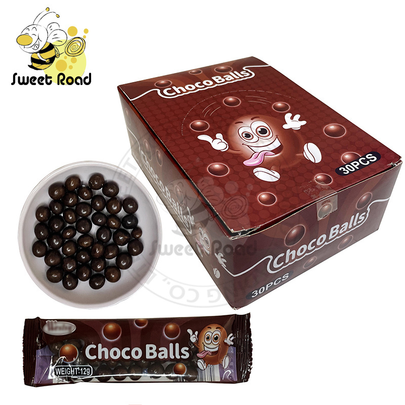 Best Selling Chocolate Ball Chocolate With Biscuit Candy Manufacturer Delicious Chocolate