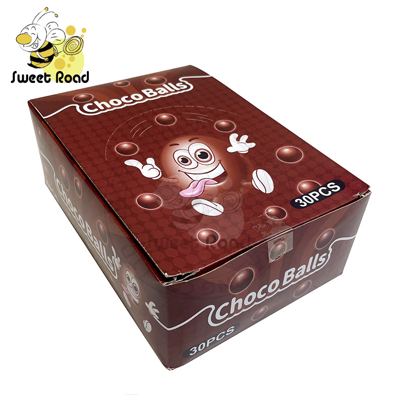 Best Selling Chocolate Ball Chocolate With Biscuit Candy Manufacturer Delicious Chocolate