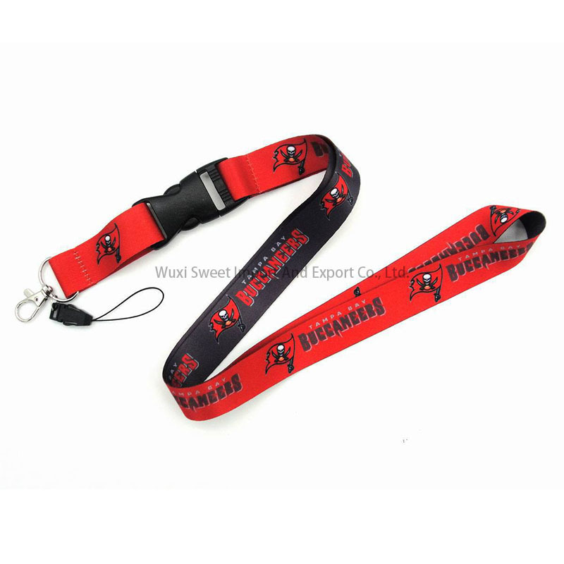 Custom high quality American football key chains for all 32 teams Nfl San Francisco 49ers lanyard accessories