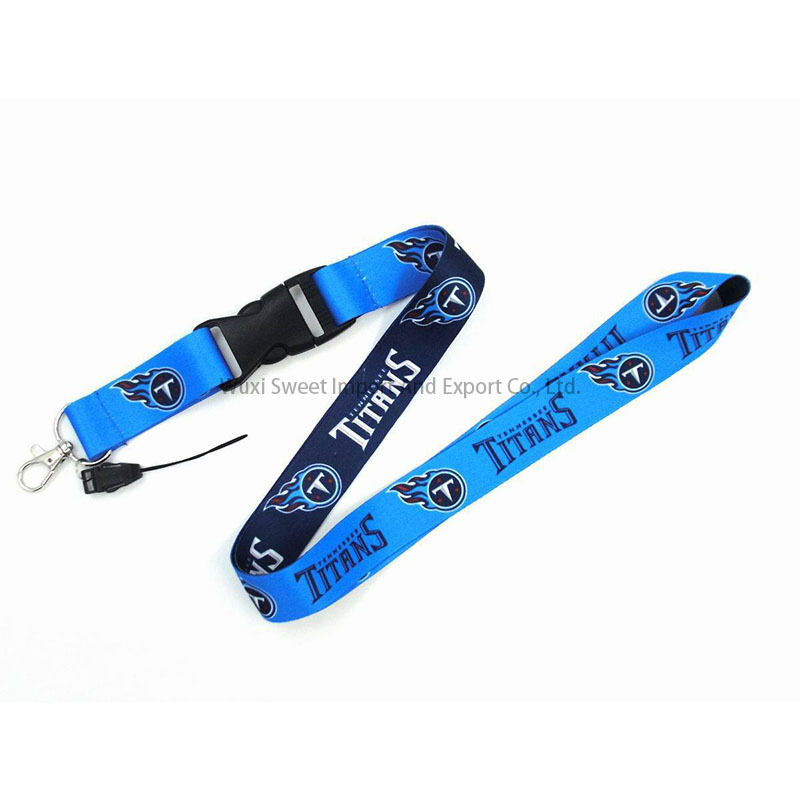 Custom high quality American football key chains for all 32 teams Nfl San Francisco 49ers lanyard accessories