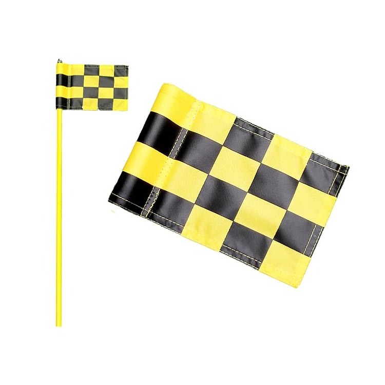 Wholesale Custom Blank Golf Pin Flag With Plastic Tube Nylon Golf Hole Flags