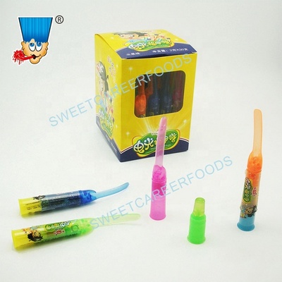 Lighting fingernail shaped fruit flavor hard candy lollipop