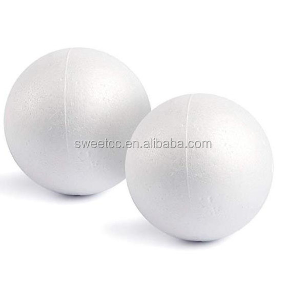 Large Smooth and Round Polystyrene Styrofoam Foam Balls Art and Craft Use for Wedding Decoration