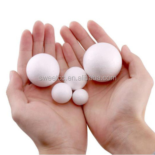 Large Smooth and Round Polystyrene Styrofoam Foam Balls Art and Craft Use for Wedding Decoration