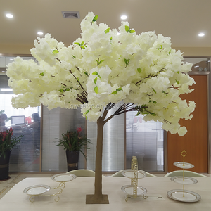 1.4 m white cherry blossom tree small artificial cherry blossom tree wedding table centerpiece