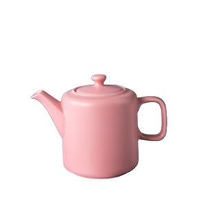 Wholesale Vintage Solid Color Ceramic Teapot Bone China Coffee Cup Teapot