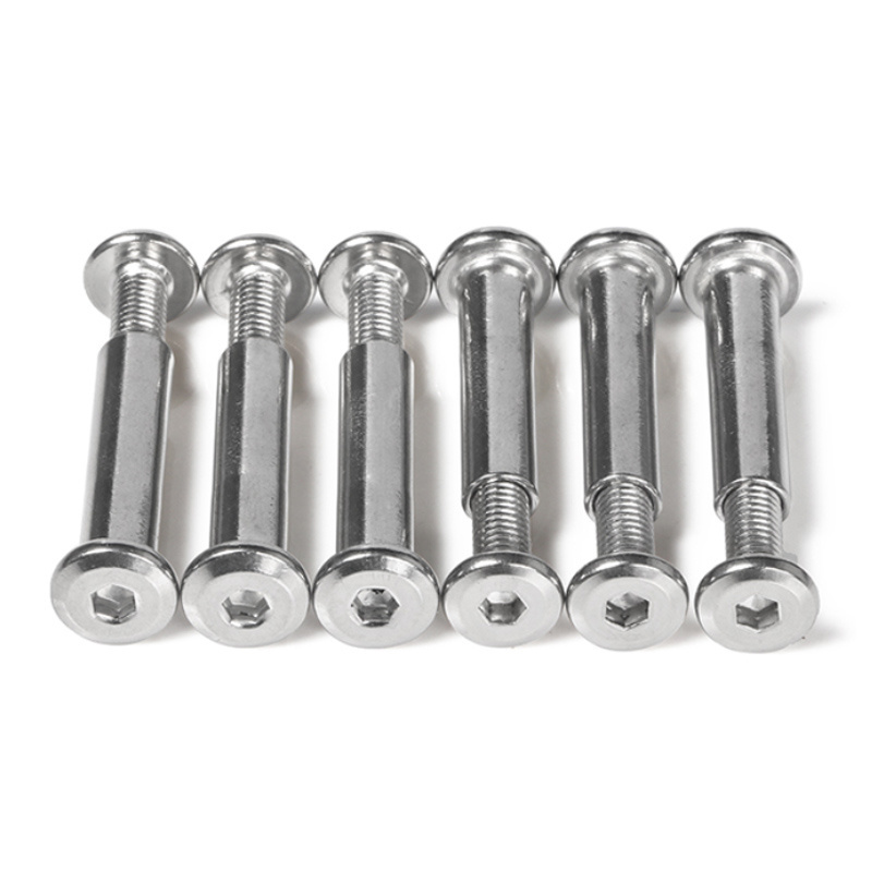 304 Stainless steel fasteners sleeve nuts sleeve bolts and nuts