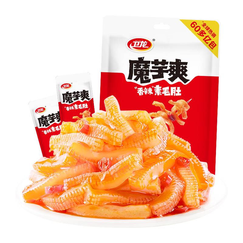 Chinese Weilong snacks Wholesale spicy snacks konjac food  delicious snacks1360g/box Chinese New Year Goods KONJAC SHUAG  nice