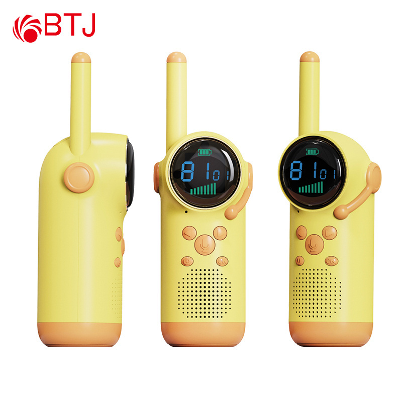 Children's Admitrack Kids Walkie Talkies Toys Birthday Gift Two Way Radio Wireless Rechargeable Walkie Talkie for Girls Boys L1