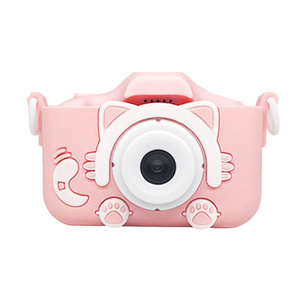 kids camera digital kitty 2Inch HD Screen Outdoor Toys for Girls Boys Chirstamas Gifts Mini Children camera Digital Camara  L1