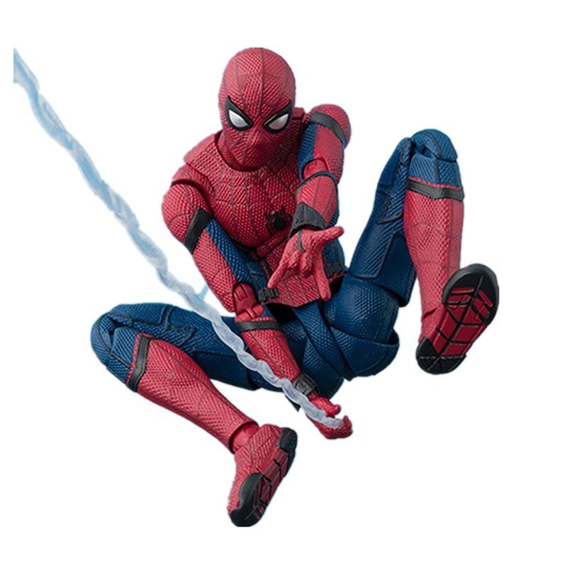 High quality Spiderman  PVC Action Figure Spider Man Collectible Model Toy 15cm