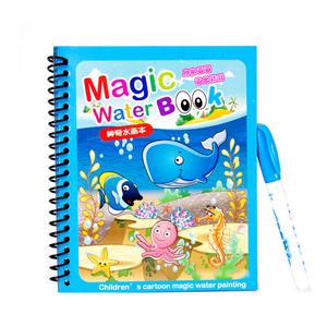 drawing games Children's magic water book painting book reusable learning gift drawing toys for kids kindergarten children