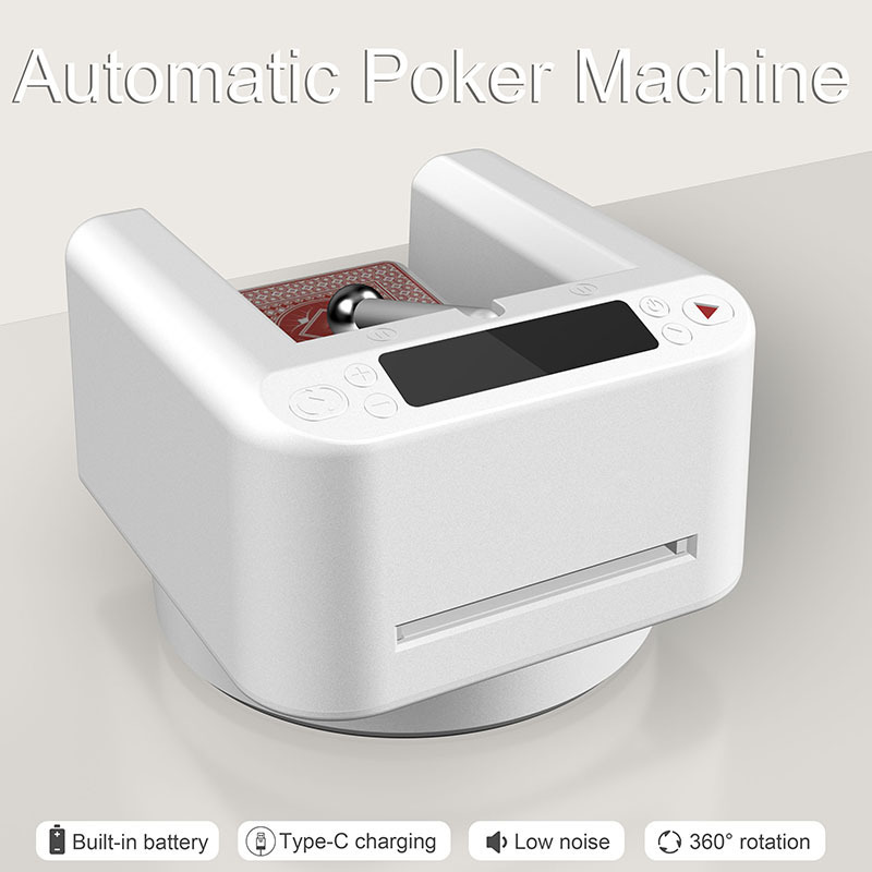 Automatic Card Dealer 360 Rotating Universal Automatic Card Dealer Machine Tool for Home Casino Poker Licensing Machine