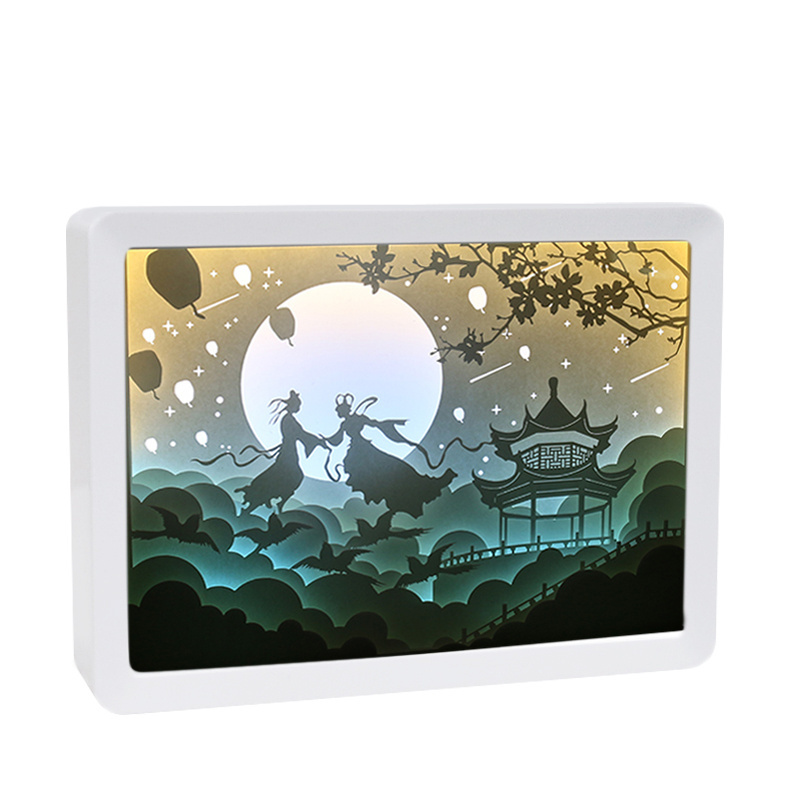 Wholesale Home Decoration Photo Frames Plexiglass Led Shadow Box Frames