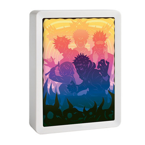 Creative Led Night Light 3d Shadow Box Photo Frame Gift Lamp Usb Plug In Night Light for Decoration