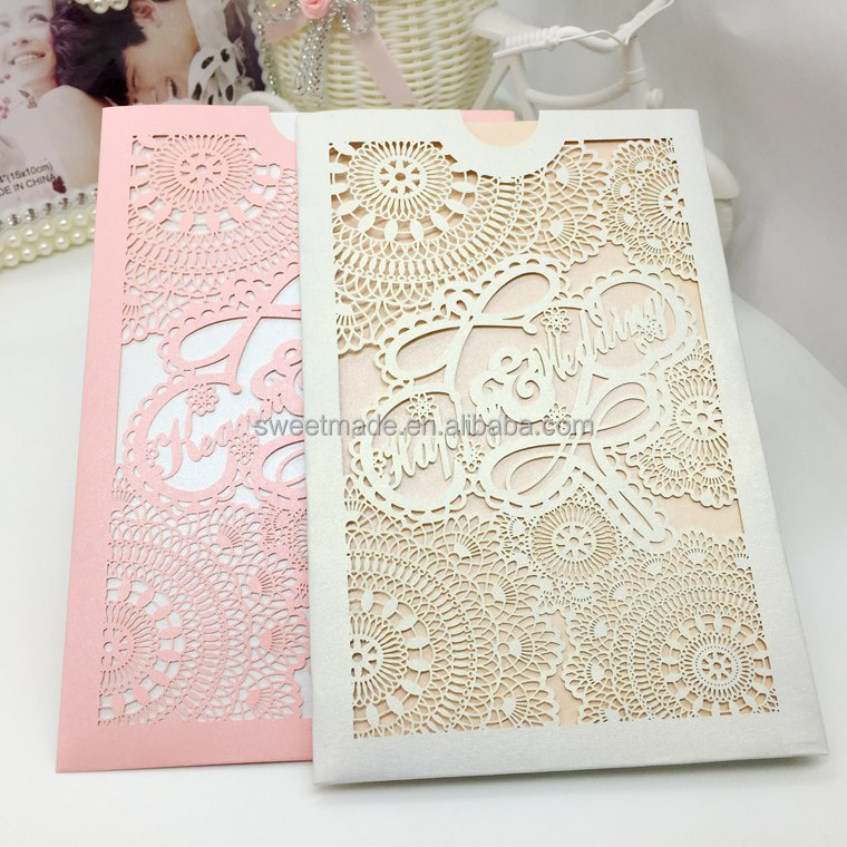 Laser Cut Lovely Hindu Wedding Invitation Card 2023