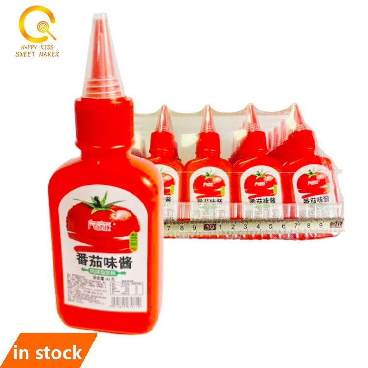 Wholesale Snack Ketchup Tomato Ketchup Classic Custom Halal Pizza Tomato Sauce Ketchup