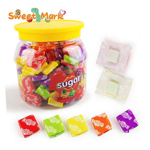 Hot Selling halal Fruit flavor gummy Candy Sour Fruit Soft Chewy Candy