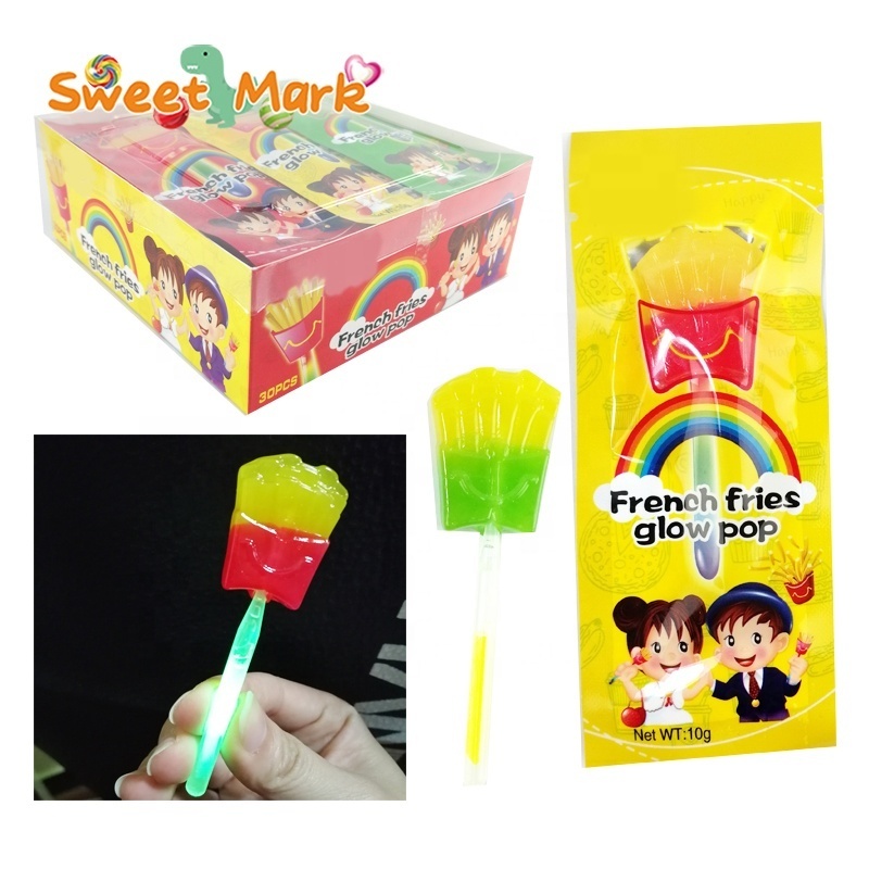 Wholesale lollipop OEM lollipop candy sweet fruit candy light lollipop