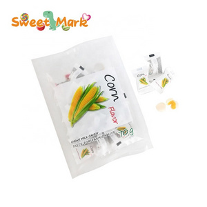 Corn Flavor Filled Chewy Soft Milk candy Corn gummy candy